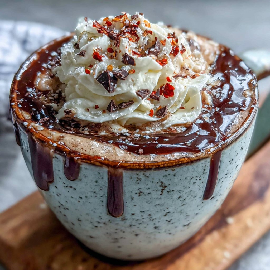 Dark Chocolate & Chili Mocha