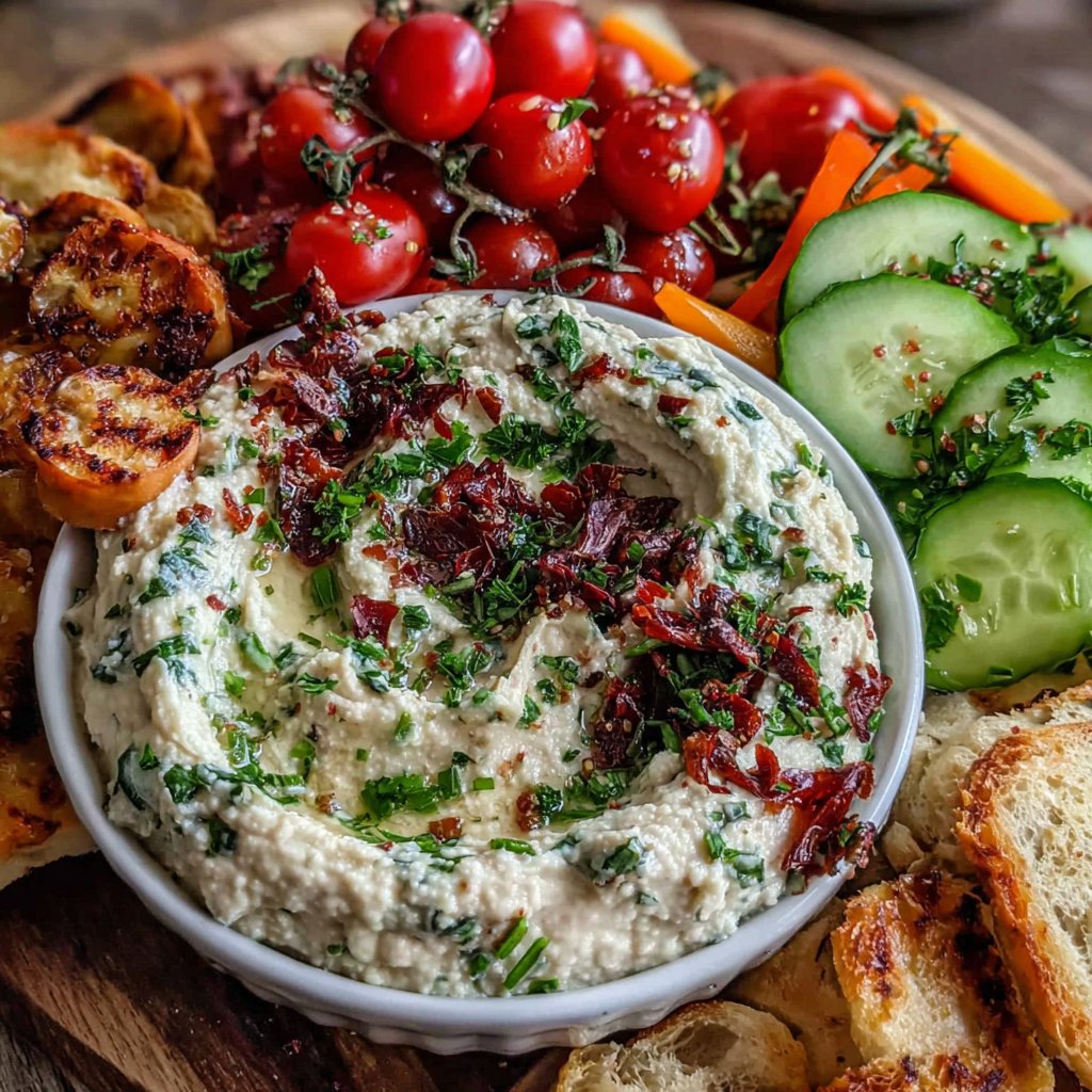 Protein Hummus Veggie Plate