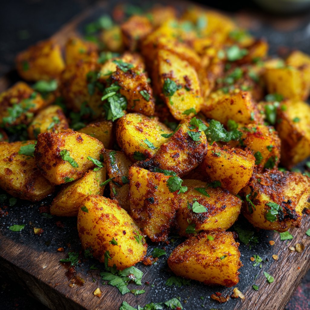 Spicy Chipotle Airfryer Potatoes