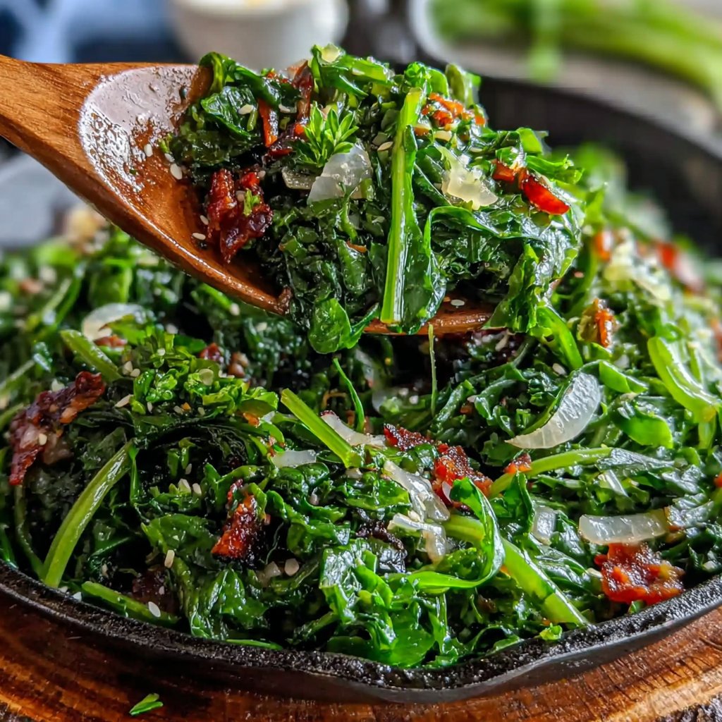 Sautéed Dandelion Greens Delight