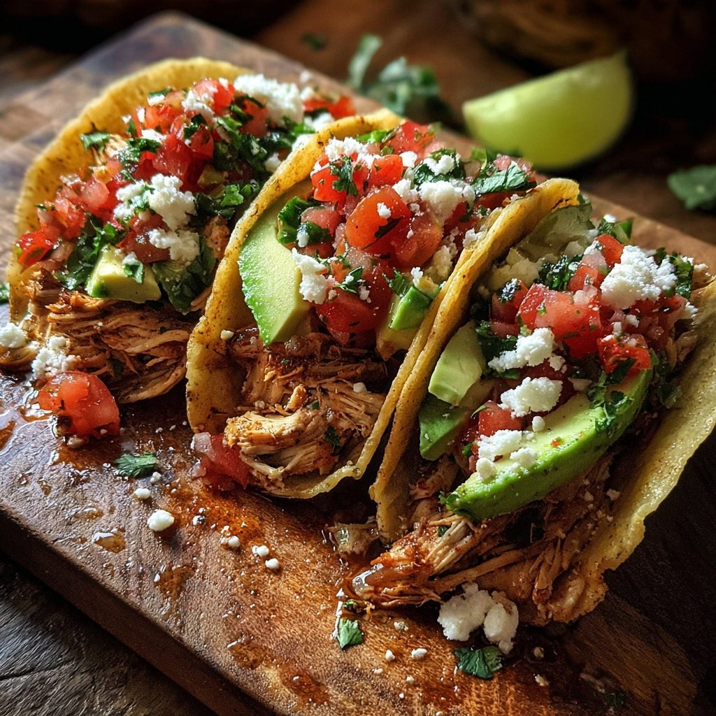 Global Mexican Chicken Tacos