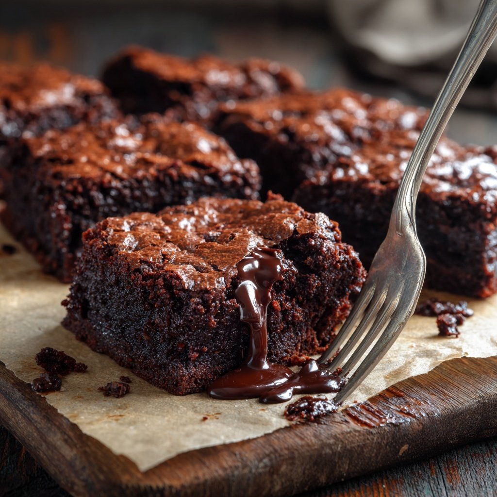 Dessert Chocolate Fudge Brownies